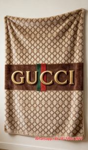 Gucci Stylish Home throw Blanket Cozy Flannel Blanket IMG_2661